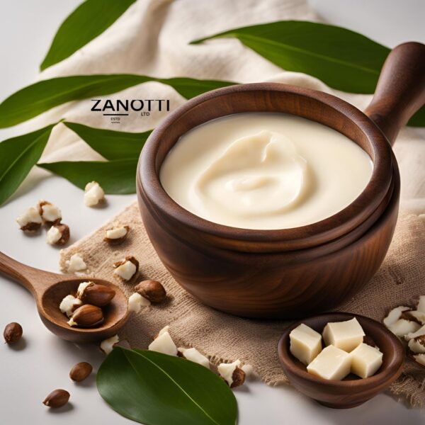 Zanotti Treated Shea Butter – 100% Pure & Natural, Nourishing & Moisturizing for Skin & Hair, Ideal for DIY Beauty Products