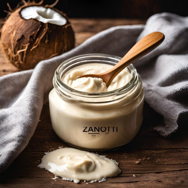 Zanotti Coconut Butter – 100% Pure & Natural, Cold-Pressed, Moisturizing & Nourishing for Skin, Hair, and DIY Beauty Products