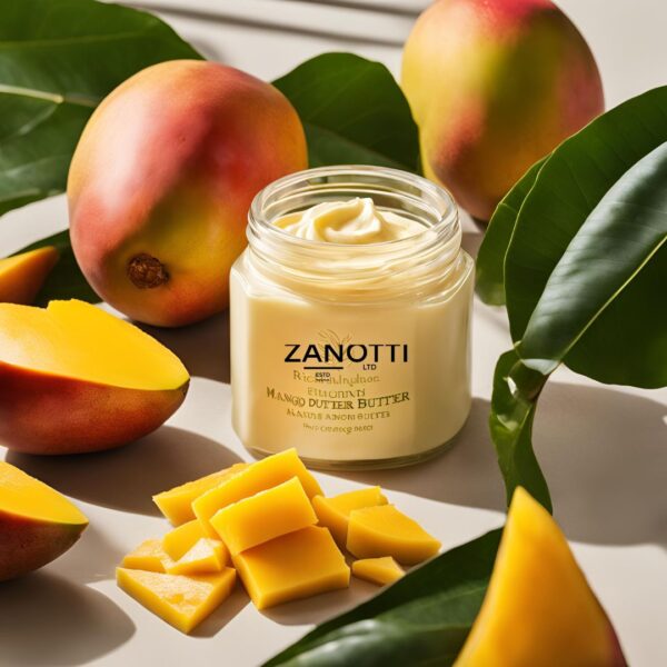 Zanotti Mango Butter – 100% Pure & Natural, Moisturizing & Nourishing for Skin & Hair, Ideal for DIY Beauty Products